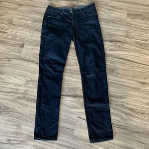 Paige Dark denim jeans size 27 straight leg